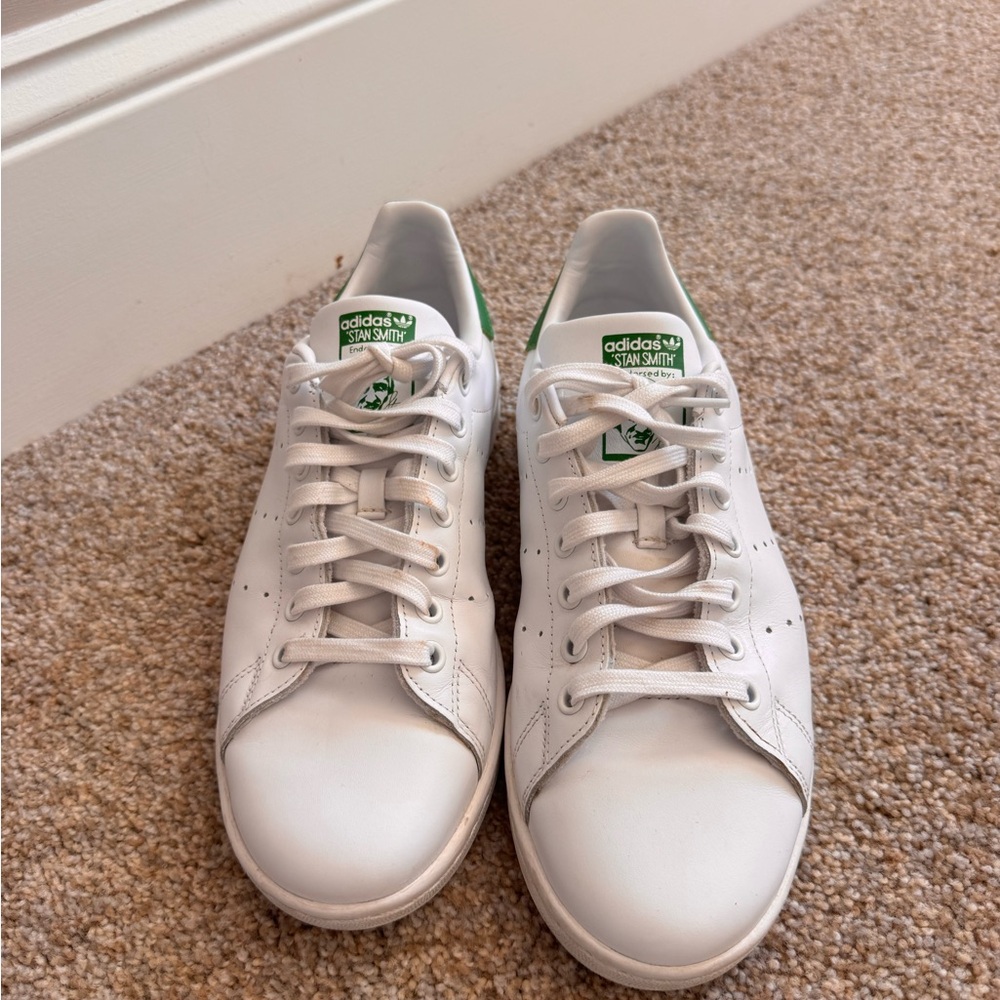 Adidas Stan Smith Sneakers White and Green